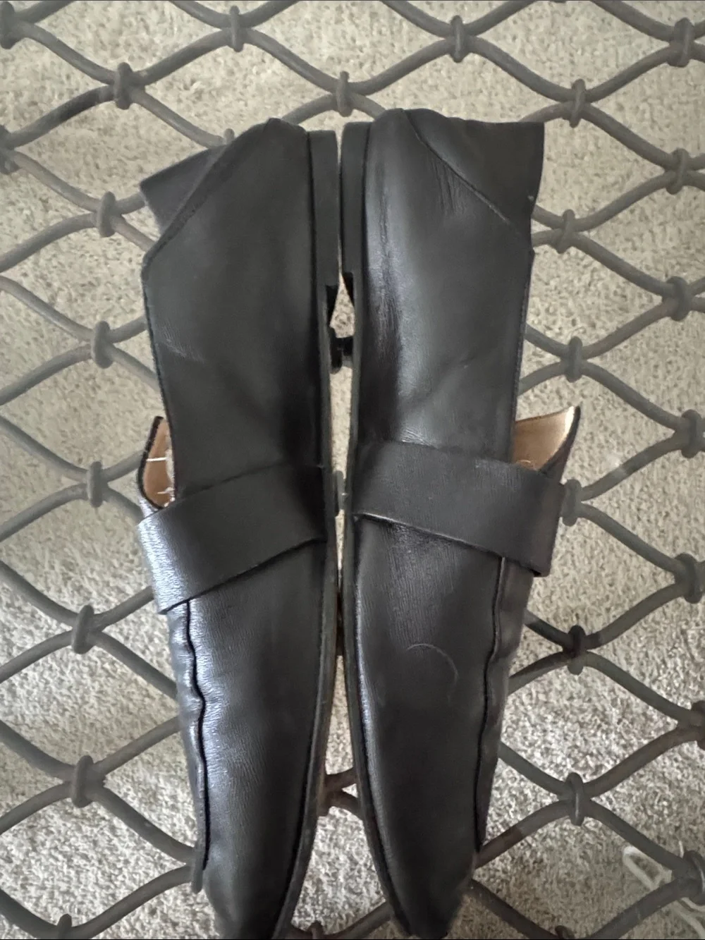 STUART WEITZMAN Wylie Embellished Leather Loafers Size 9.5